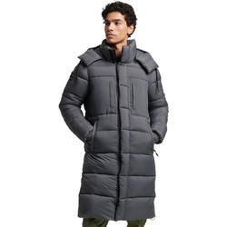Superdry Touchline Ανδρικό Μπουφάν Χειμωνιάτικο Puffer Ανθρακί M5011242A-6BS