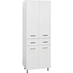 Mabo Bizoute 60 Στήλη Μπάνιου Δαπέδου MDF με Καλάθι Απλύτων