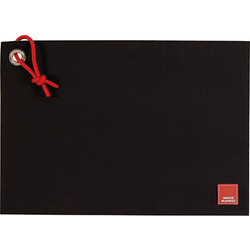 Αδιάβροχο Σουπλά Μαύρο Υφασμάτινο Marine Business 30x30cm (Σετ 2 Τεμάχια)