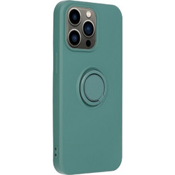 SILICONE RING Case for IPHONE 14 PRO green