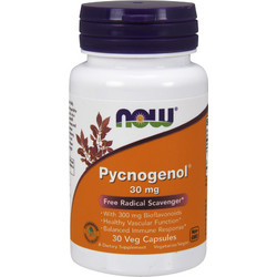 Now Foods Pycnogenol 30mg 30 Κάψουλες