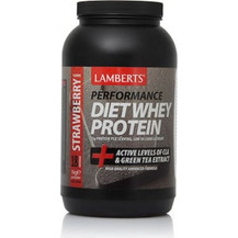 Lamberts Performance Diet Whey Strawberry Πρωτεΐνη Ορού Γάλακτος Γράμμωσης 1kg