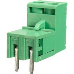 5.08mm Right Angle Screw Terminal block - 2 pin
