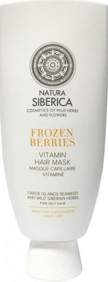 Μάσκα Μαλλιών Natura Siberica Frozen Berries Μάσκα Μαλλιών για Λιπαρά Μαλλιά 200ml