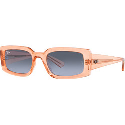 Ray-Ban RB4395 6682/8H Γυαλιά Ηλίου Ορθογώνια Κοκάλινα Κίτρινα με Μπλε Degradee Φακό
