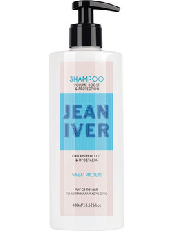Jean Iver Boost & Protection Volume Σαμπουάν για Όγκο για Λεπτά Μαλλιά 400ml