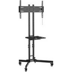 loctek TV Cart PSF321-KC Βάση Τηλεόρασης Επιτραπέζια Τροχήλατη 32"-65" έως 40kg