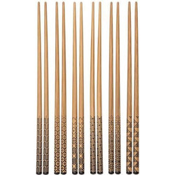 Chopsticks Με Βάση Nikko (Σετ 6Τμχ) 389510 22,6cm Natural Tescoma Bamboo
