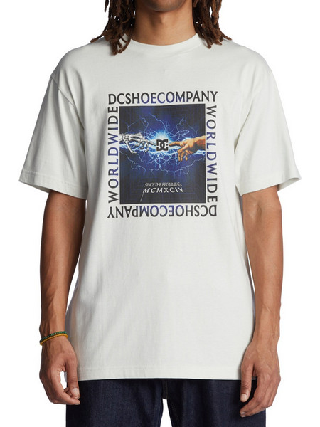 DC 'DAY 1' ΜΠΛΟΥΖΑ ΑΝΔΡΙΚΗ ADYZT05244-WCQ0 (WCQ0/LILY WHITE)