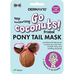 Derma V10 Print Pony Tail Cocοnut Μάσκα Μαλλιών