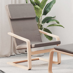 vidaXL Πολυθρόνα Relax Γκρι 351057
