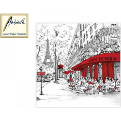 Χαρτοπετσετες 1 Τεμ. 33χ33 εκ 2 Φύλλα Joli Paris (79.118629)