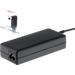 Akyga Φορτιστής Laptop 65W 19V 3.42A για Asus με Ενσωματωμένο Καλώδιο Τροφοδοσίας AK-ND-55