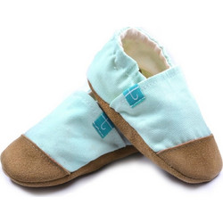 TiTot Baby Run Βρεφικά Παντοφλάκια Αγκαλιάς Πράσινο Mint