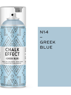 Cosmoslac Chalk Effect Χρώμα Κιμωλίας Σπρέι No14 Greek Blue 400ml