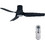 Beacon Lucci Air Nautica Ανεμιστήρας Οροφής 132cm 45W με Φως Τηλεχειριστήριο & WiFi Μαύρος