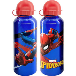 Creative Concepts Marvel Spider-Man Παιδικό Μπουκάλι Αλουμινίου BPA Free Μαύρο 500ml