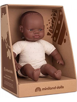 Miniland African Soft Doll 32cm ME31364