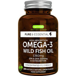 Igennus Pure Essentials Omega-3 Wild Fish Oil Ιχθυέλαιο 180 Κάψουλες