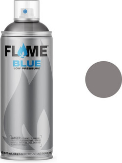 Flame Blue Σπρέι Βαφής Dark Grey Neutral Ματ 400ml
