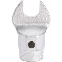 Κεφαλή για δυναμόκλειδα 16mm Spigot, Norbar 17mm Γερμανικό - Open End, 16mm spigot