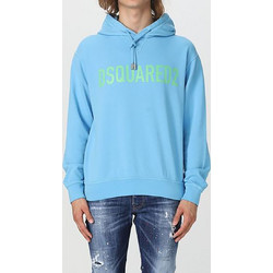 Dsquared2 Ανδρικό Φούτερ με Κουκούλα Γαλάζιο S74GU0664S25538-472