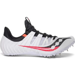 Saucony Showdown 5 Ανδρικά Αθλητικά Παπούτσια Spikes Στίβου Λευκά S29072-1