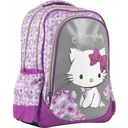 Gim Charmmy Kitty Cherry Flower Σχολική Τσάντα Πλάτης Δημοτικού Μωβ 335-06031