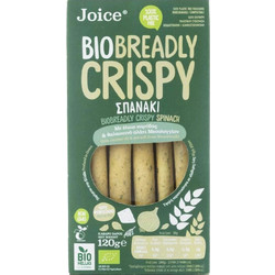 Βιολογικά Κριτσίνια με Σπανάκι & Φέτα o Joice Foods o 120γρ