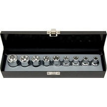 FORCE - 4093 Σετ Θηλυκά Καρυδάκια 1/2'' Torx 9 Τεμάχια (7900257)