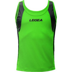 LEGEA CANOTTA CORFU GREEN FL/BLK