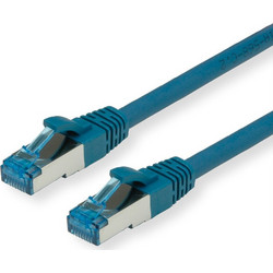 Value S/FTP Cat.6a Kαλώδιο Δικτύου Ethernet 10m Blue