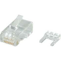 ROLINE Cat.6 (Class E) Modular Plug UTP for Solid Wire 10 pcs 21.17.3062