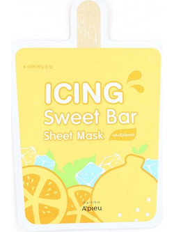 A'pieu Icing Sweet Bar Hanrabong Sheet Μάσκα Προσώπου για Ενυδάτωση με Υαλουρονικό 1τμχ