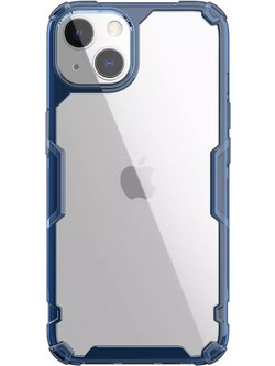 Nillkin Nature Pro Back Cover Blue / Transparent (iPhone 14 Pro)