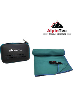 AlpinPro AlpinTec DryFast Πετσέτα Θαλάσσης Microfiber Πετρόλ 75x150cm