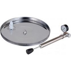 Sansone 125147-INOX Ανοξείδωτο Πνευματικό Καπάκι Φ45cm (Για Δοχεία 100lt)