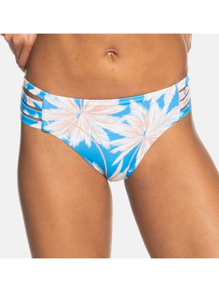 Roxy Love The Baja Bikini Slip Floral Γαλάζιο ERJX404389