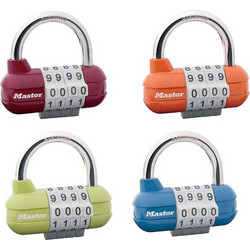 Master Lock - 1523EURD Λουκέτο Συνδυασμού 64mm - 1 Τεμάχιο (152300112)