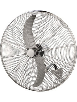 Eurolamp 147-29043 Ανεμιστήρας Τοίχου 66cm 180W με Τηλεχειριστήριο