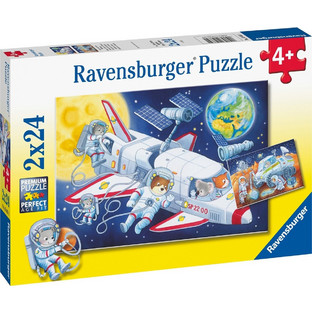 Παιδικό Puzzle Ravensburger Διάστημα 2x24 Κομμάτια