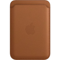 Apple Leather Wallet Case with MagSafe Umber
