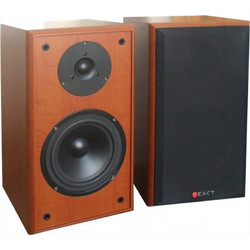 React AV-965S Ζεύγος Ηχείων Hi-Fi Βιβλιοθήκης 80W Brown