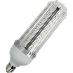 Λαμπτήρας LED 30W - 230V, για Ντουί Ε27, Ψυχρό Λευκό Χρώμα με Κέλυφος