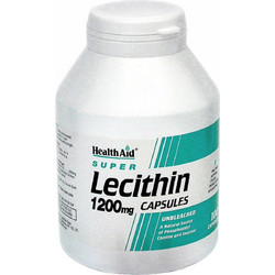 Health Aid Lecithin Συμπλήρωμα Διατροφής με Λεκιθίνη 1200mg 100 Κάψουλες