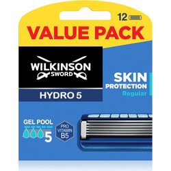 Wilkinson Sword Hydro 5 Ανταλλακτικά Ξυραφάκια με 5 Λεπίδες & Λιπαντική Ταινία 12τμχ