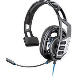 Plantronics RIG 100HS Gaming Headset Over Ear Black Silver