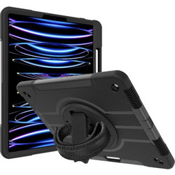 Ανθεκτική Θήκη Solid 360 Back Cover Σιλικόνης Μαύρο (IPad 10.2")