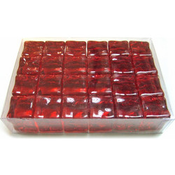 ZAROS ΧΡΙΣΤΟΥΓΕΝΝΙΑΤΙΚΑ ΠΑΓΑΚΙΑ PLEXIGLASS ΚΟΚΚΙΝΑ 3X3 ΚΩΔΙΚΟΣ: LX316