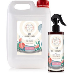 Επαγγελματικό Αρωματικό Spray Αυτοκινήτου Baby Powder με ΝΕΑ Προηγμένη Σύνθεση Touch Activated Scent Technology Επαγγελματική Συσκευασία 5 Lit με Δώρο τον Περιέκτη (Συσκευασία Χονδρικής - HORECA)